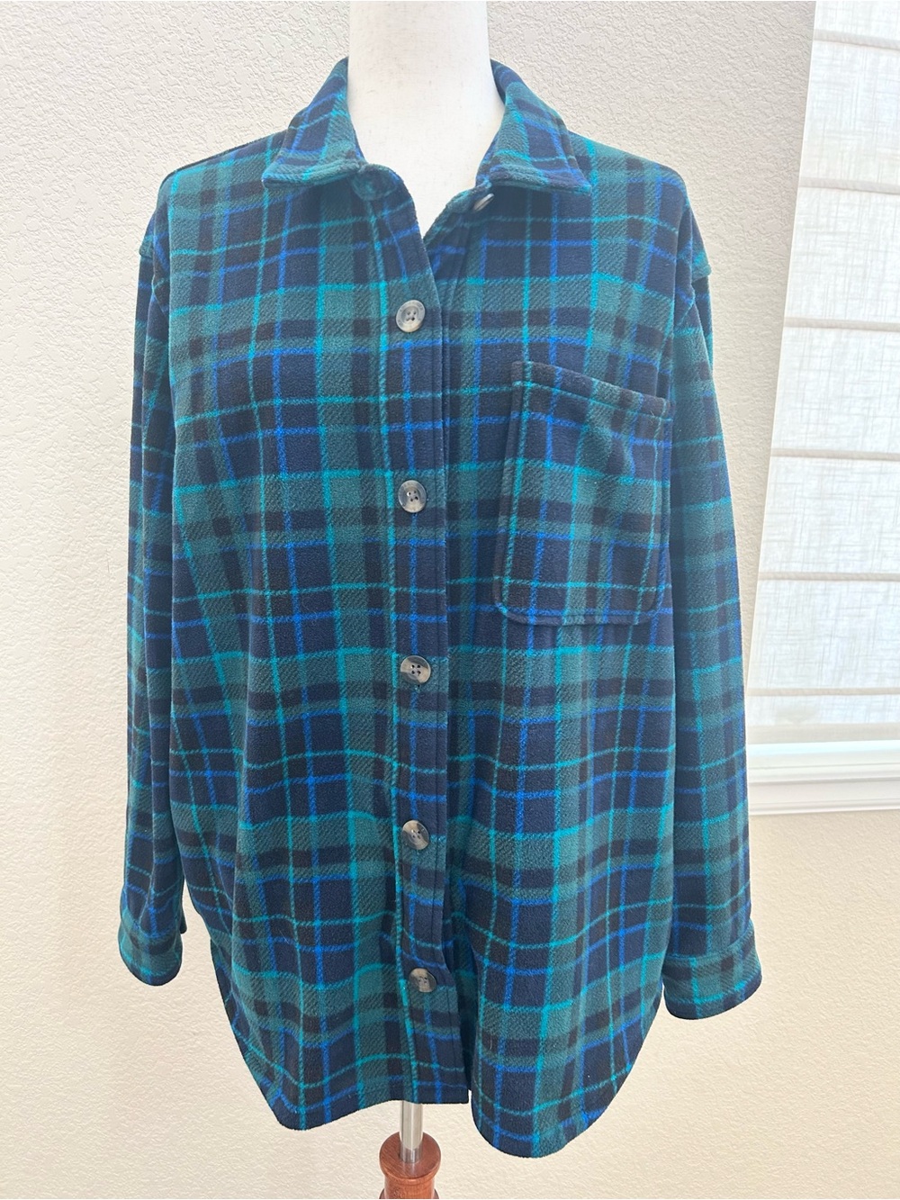 Eddie Bauer women’s fleece jacket/shirt
L